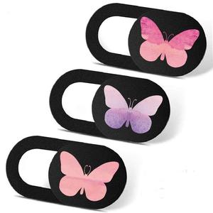 Butterfly Pattern Webcam Laptop Camera Cover, Ultra-thin Slide Webcam Laptop Camera Cover for Echo Show, Smartphone, Computer, Tablet, Chromebook, PC, Tech Accessories