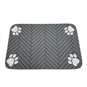 Pet Feeding Mat, Non-slip Pet Food Mat, Water Absorbent Pet Feeding Pad, Pet Supplies for Dog & Cat, Dog & Cat Accessories