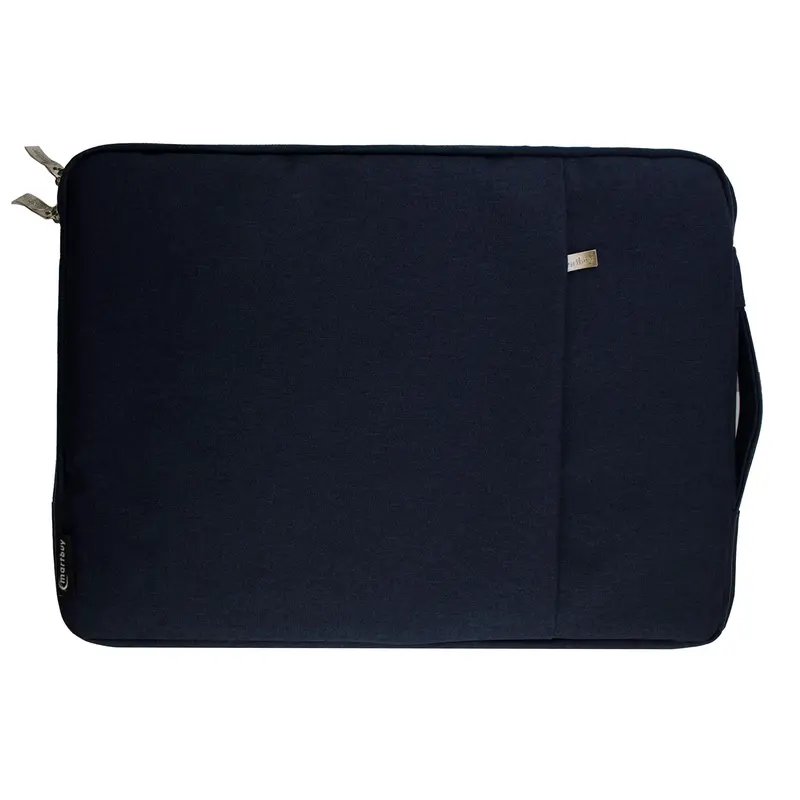 Fabric Zipper Sleeve - Dark Blue 0