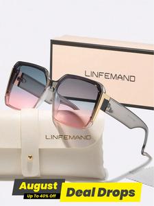 Unisex Fashionable All-match Tinted Lens Sunglasses, Trendy Casual Sunglasses for Everyday Use, Fashion Accessories for Outdoor Activities