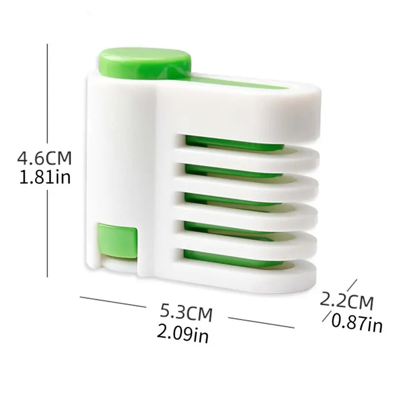 2Pcs Cake Slicer Toast Cutter Bread Guide Kitchen Cutting Fixator Cake Cutting 2