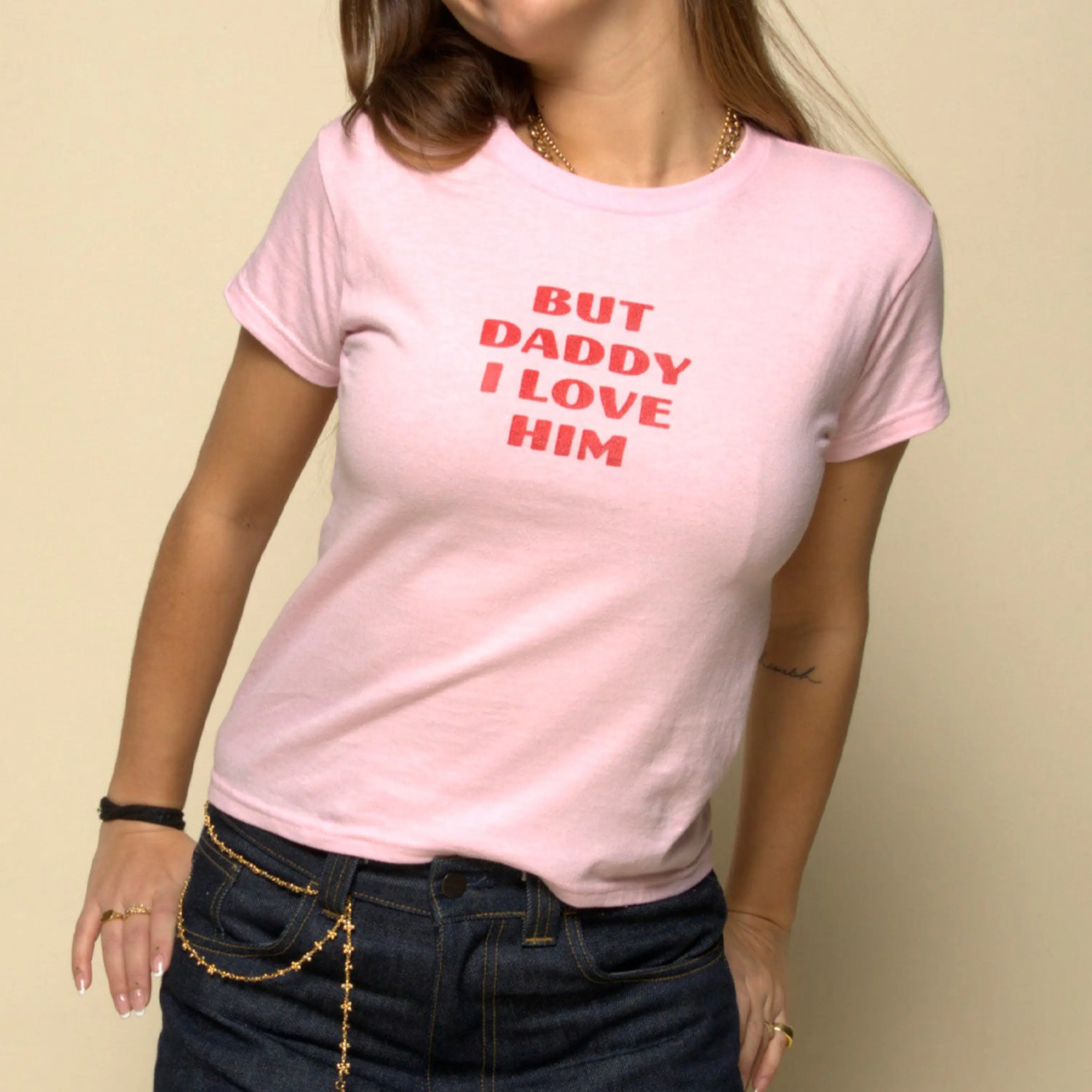 But Daddy I Love Him Baby Tee, Cute Shirt Trendy Shirt For Women, 2025 Concert Graphic Shirt, Gifts For Her