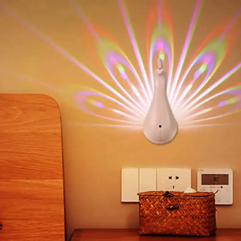 Peacock Projector Lamp for Home Theater and Entertainment 6