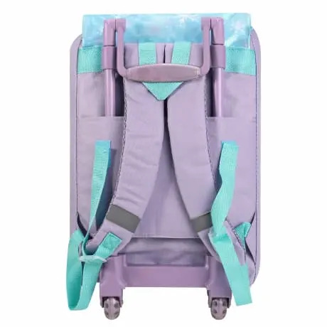 Girls Disney Frozen Ana Elsa Large Backpack Trolley Bag Travel 4