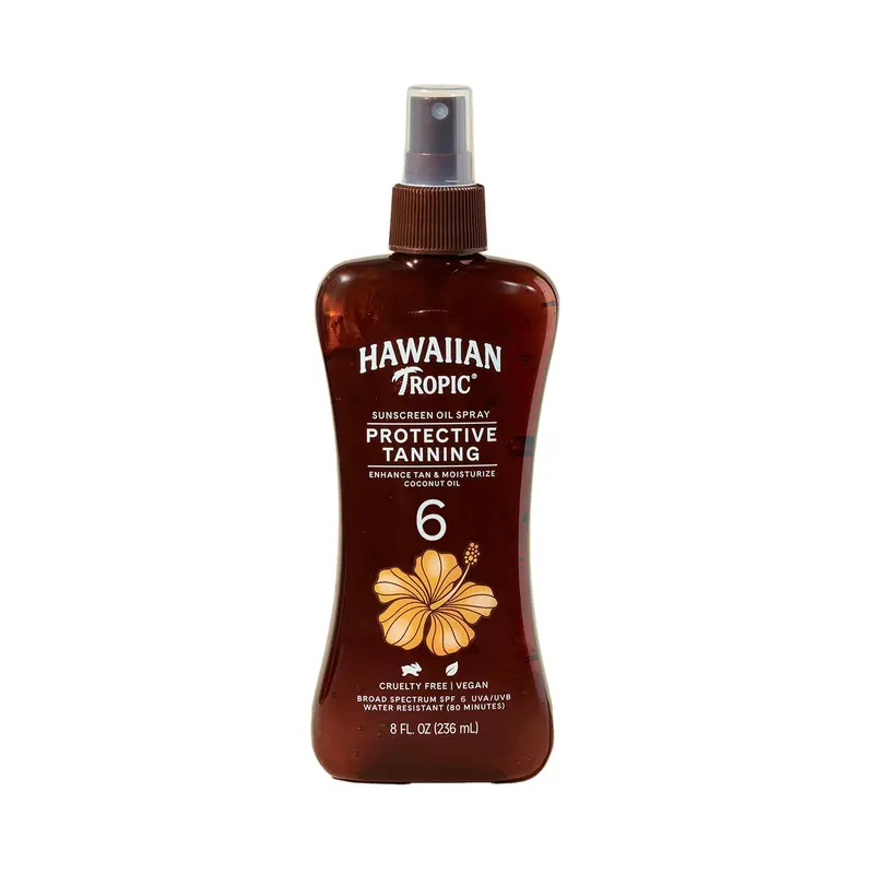 Hawaiian Tropic Dark Tanning Oil SPF#6 Pump 8
