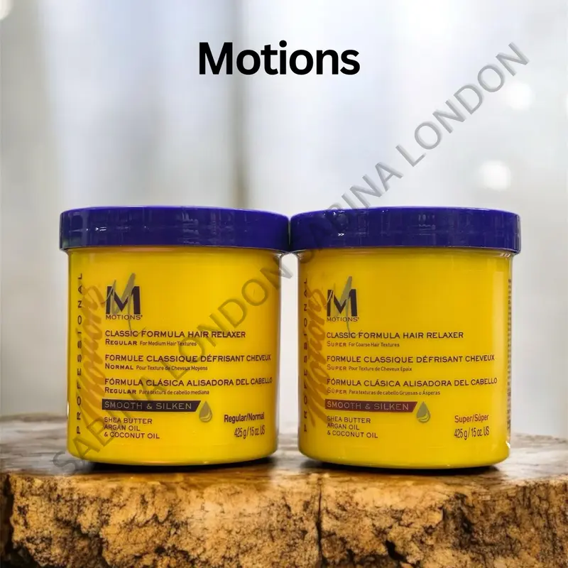 Motions Hair Relaxer Smooth & Silken 425g – Regular & Super Strength for Silky, Manageable Hair 0