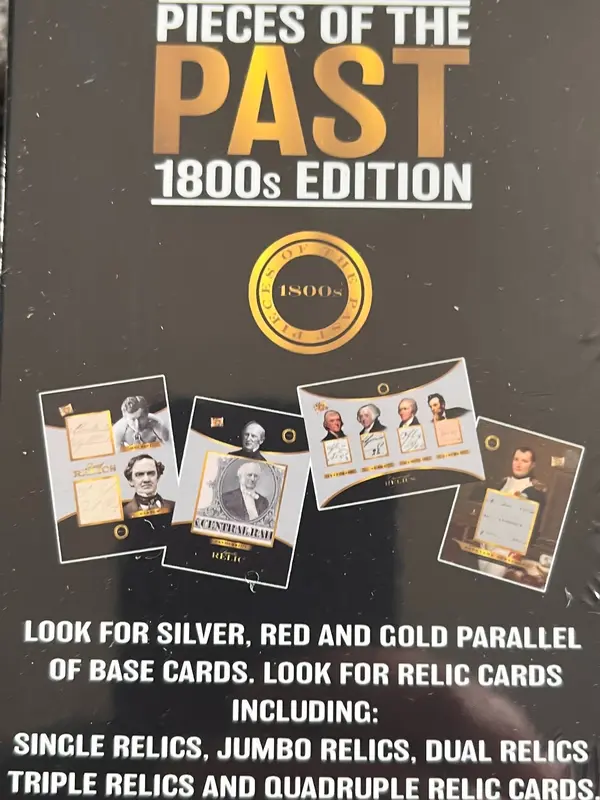Pieces of the past 1800's edition - 1 x pack -  Trading cards 0