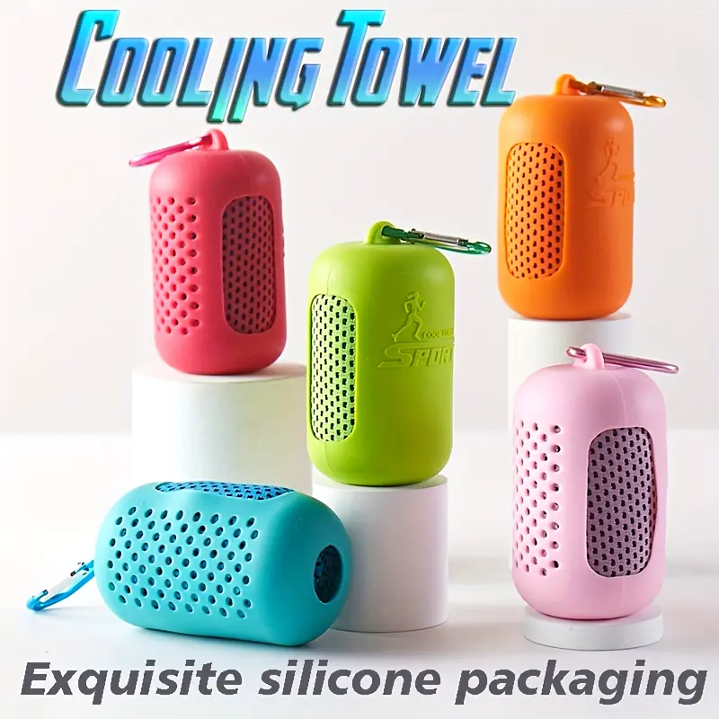 [Cooling Towel] 1pc Soft Breathable Cooling Towel - Camping Towels Ice Towels for Neck and Face, Chilly Towel for Yoga, Workout, Gym, Golf, Camping, Stay Cool and Refreshed All Day, Outdoor Sports Towel for Instant Cooling Relief 3