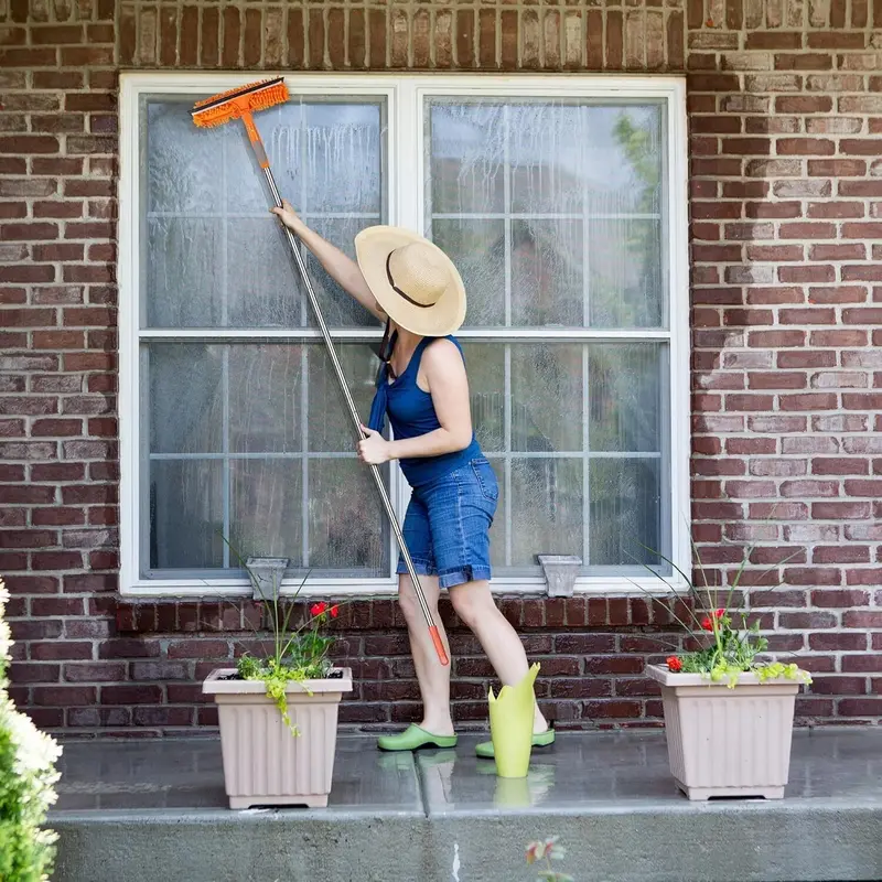 Telescopic Professional Large Window Cleaner Equipment Glass Cleaning Squeegee 5