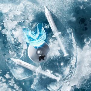 Teeth Whitening Kit with LED Light and 3 Brightening Gels - Icy Bear Dental