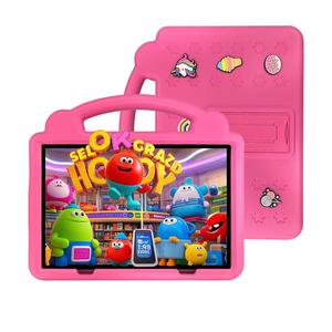10.1 Inch Android Tablet, Kids Tablet with Parental Control, Educational Tablet with Shockproof Protective Case, Best Birthday Gift