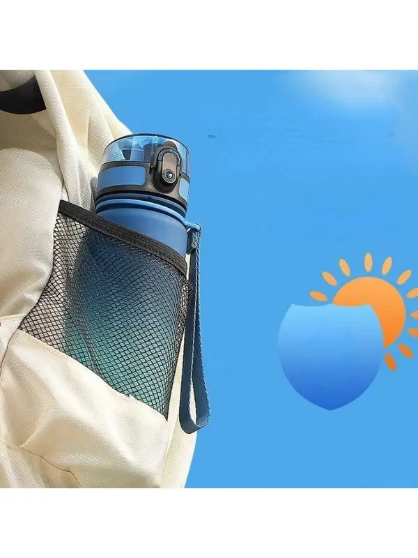 1L Sports Water Bottle High Capacity Plastic Fitness Portable Durable Camping Hiking Workouts Outdoor Sports Cups 3