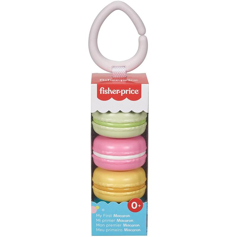 Fisher-Price My First Macaron - Baby Rattle Activity Toy 0
