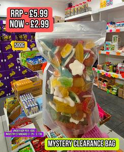 **CRAZY Deal** 500g Mystery Clearance Pick & Mix Bag