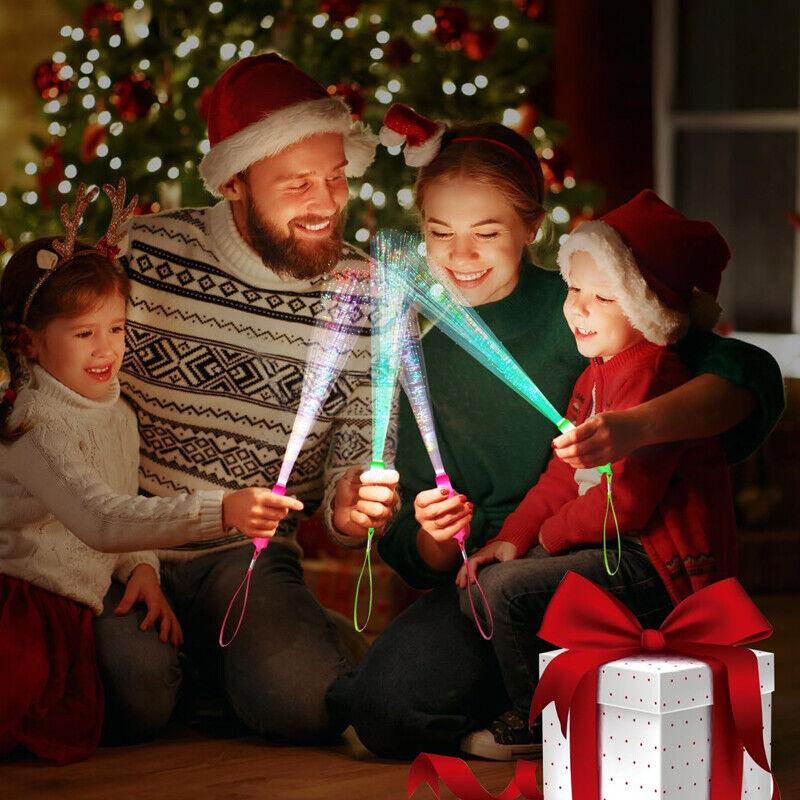 Product Introduction of 10Pcs Flashing Glow Sticks LED Wands Party Rave Light Up Sticks Kids Toys UK 11