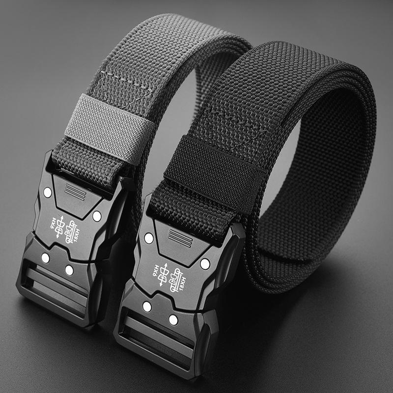 Tactical Waist Belt - Durable Automatic Buckle, Perfect for Outdoor Adventures, Unisex Accessories for Men and Women 0