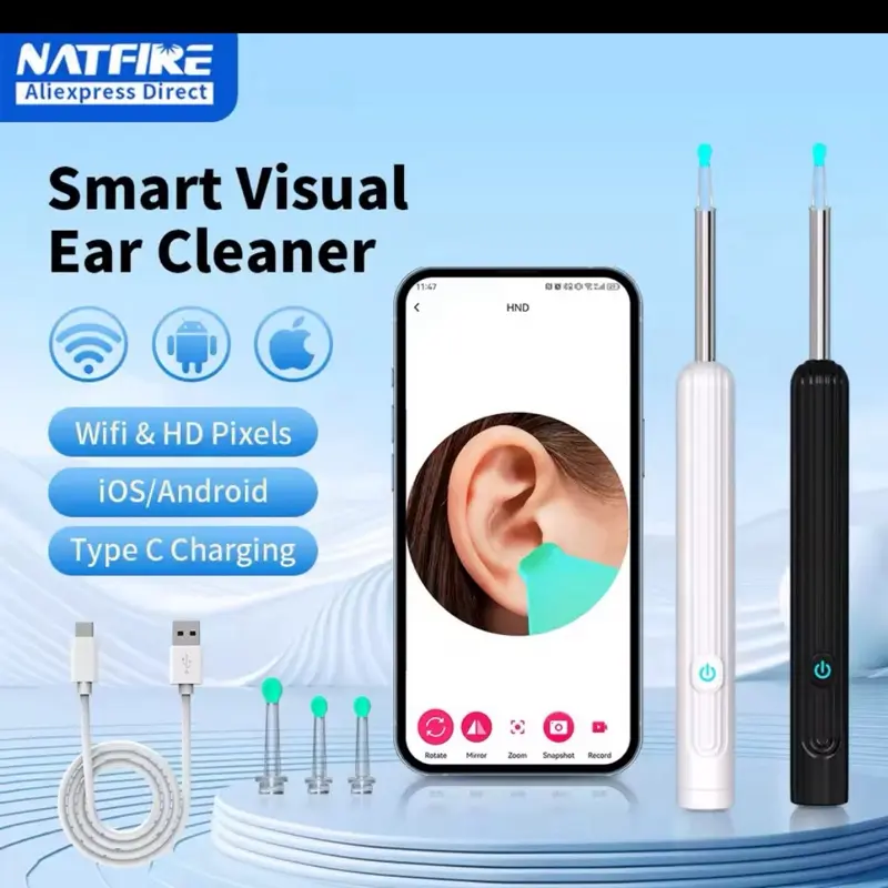 Electric Ear Cleaning Device for Personal Care Wax 3