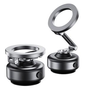 360° Adjustable Electric Vacuum Magnetic Suction Cup Phone Holder, Universal Smartphone Holder, Hands-free Magnetic Cell Phone Holder for Car/Gym/Mirror/Smooth Surface