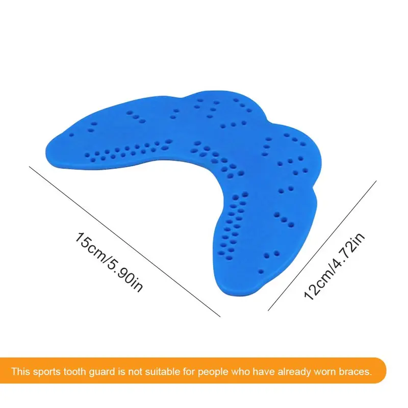 Sport Mouth Guard for Boxing, Basketball, Rugby - Teeth Protector with Jaw Impact Protection 6