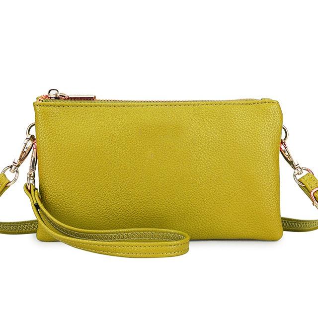 Plain Small Crossbody Bag With Tree Of Life Detail Different Colours 0