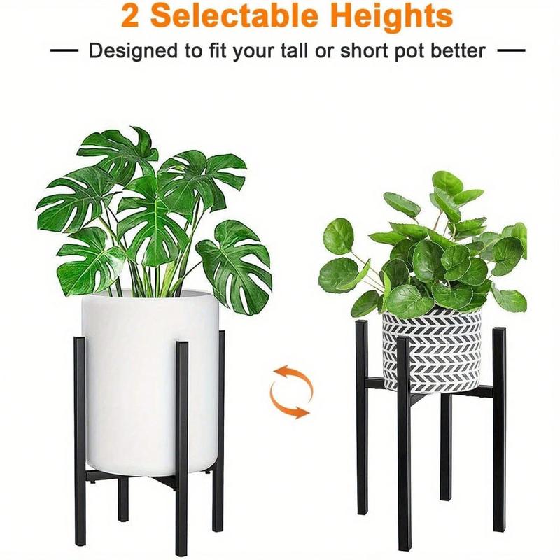Adjustable Plant Stand Adjustable Width And Height For 28-34cm Plant Pots Metal Plant Holder Stand Display Flower Stand Holde 3