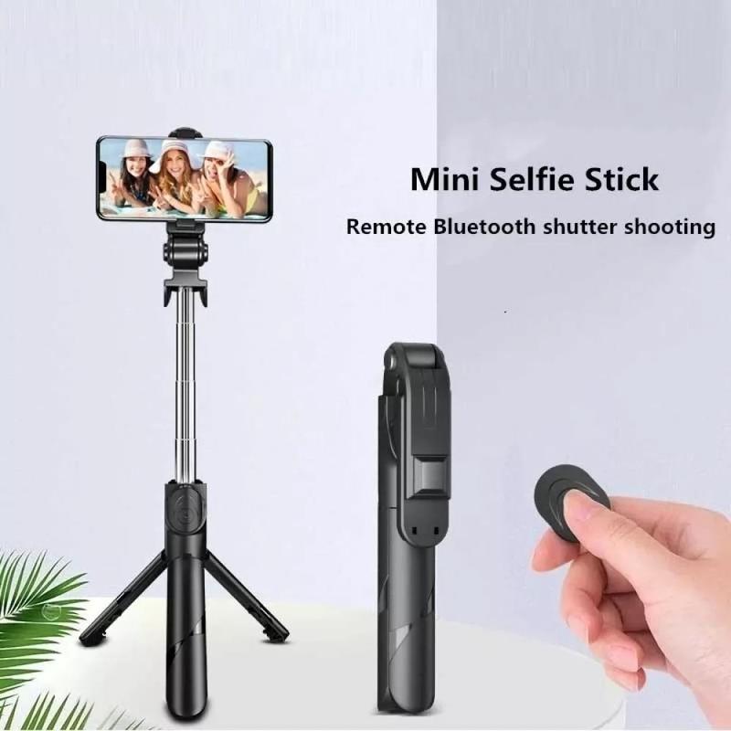 Flexible Tripod Holder Stand Selfie Stick With Bluetooth Remote For Mobile Phone 2