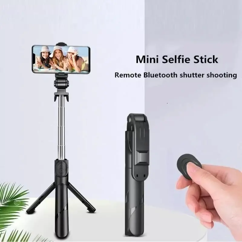 Flexible Tripod Holder Stand Selfie Stick With Bluetooth Remote For Mobile Phone 2