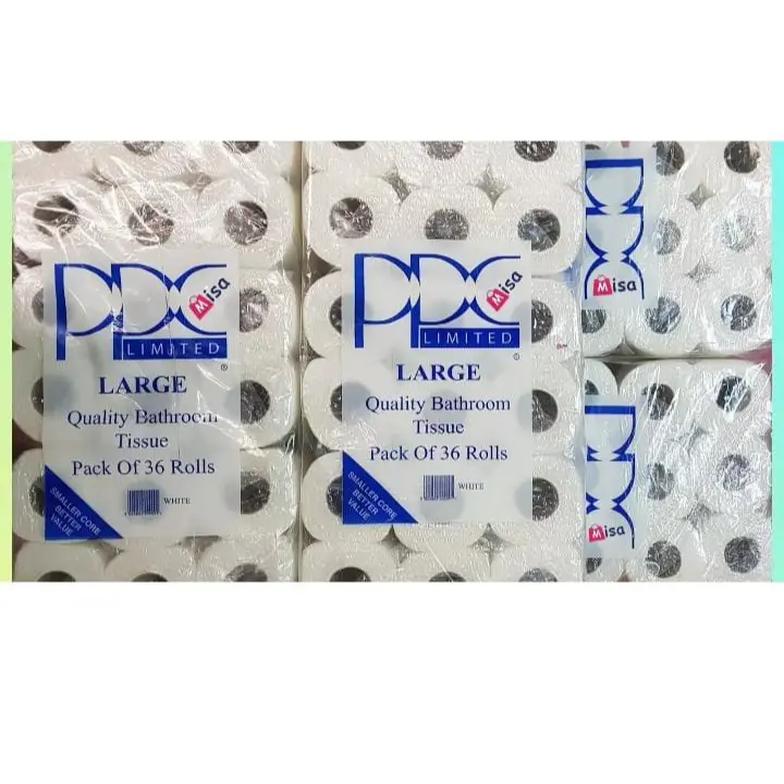 144 Rolls Toilet Roll 2ply Quilted Tissue BULK WHOLESALE BUDGET ROLLS Wipes Cleaning Set Sheets