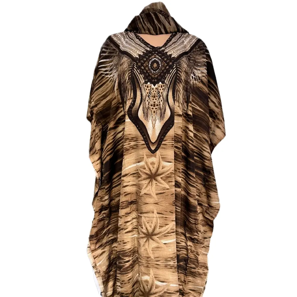 Maxi Kaftan Boubou for Women - Casual Dress - Womenswear Comfort Summer