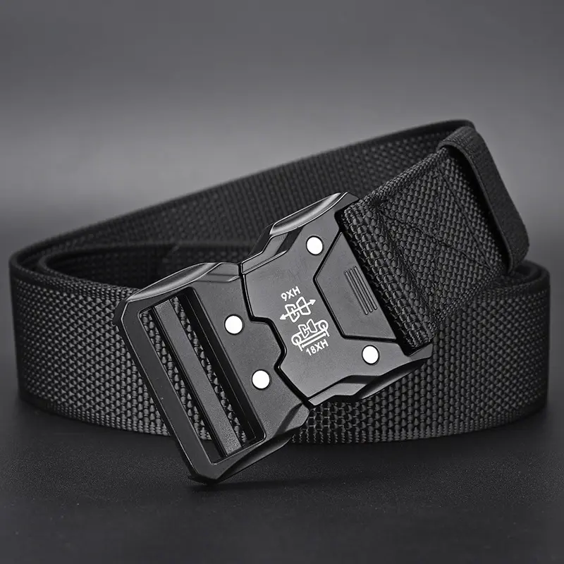 Tactical Waist Belt - Durable Automatic Buckle, Perfect for Outdoor Adventures, Unisex Accessories for Men and Women 6
