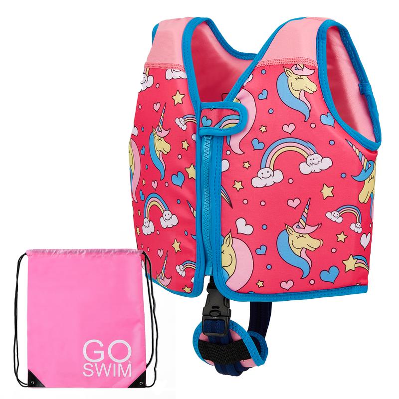 GO Swim™ Vest - Magical Unicorns 0