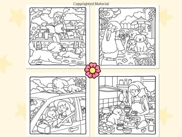 Duck's Life: A Cute and Cozy Coloring Book by Mimi Moty - Featuring Little Ducks with Funny Daily Activities for Adults and Teens 1