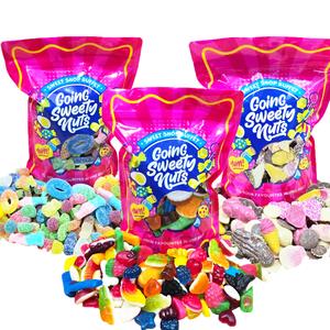 3 X 1KG Pouches,  7 Different Options Available To Choose From Sweet   Snack