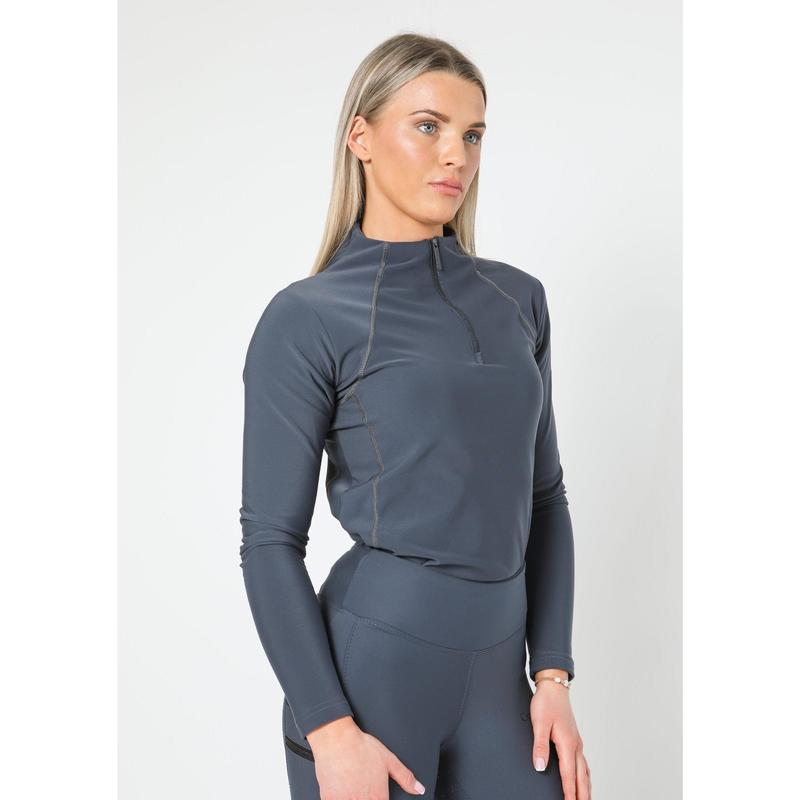 Thermal Performance Technical Base Layer (Charcoal) Womenswear Outfit 1