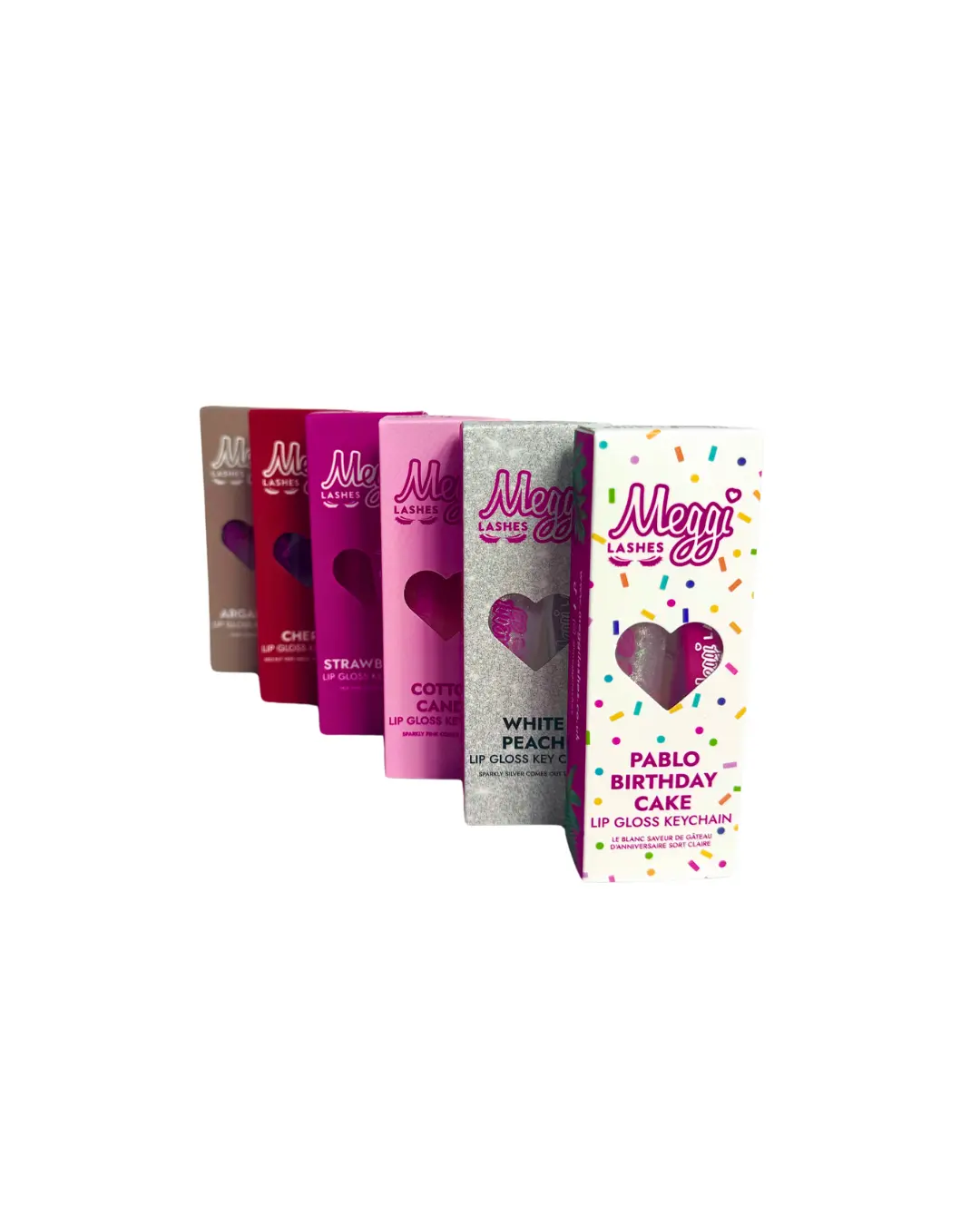 High-shine Long-lasting Lipgloss Keychain