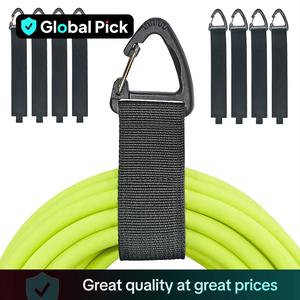Extension Cable Holder, 2-8 Count Organizers, Outdoor Storage Tool, Multifunctional Cable Tie, Ideal for Car Garage, Gym, Office, Cable Management Kit