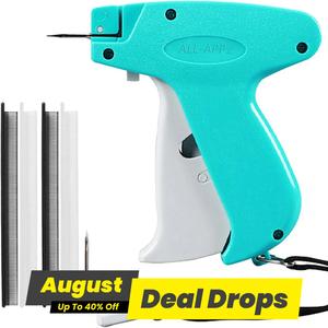 Quick Clothing Fixing Device, Mini Label Fixing Gun for Clothes, Equipped with 1500 Black and 1500 White Fasteners, Quick Clothing Fixing Sewing Device, Micro Label Fixing Tool for Clothes, Sewing Supplies Crafts, Multifunctional Home Sewing