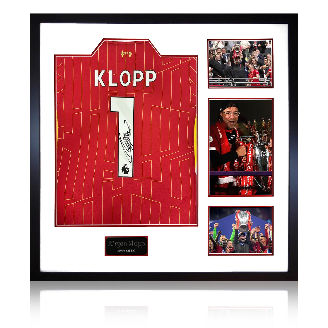 Jürgen Klopp Signed Liverpool Shirt Elite (AFTAL Authentication)