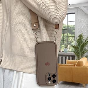 Anti-drop Phone Case with Lanyard, Shockproof Phone Protective Cover, Phone Accessory Compatible with iPhone 11 12 13 14 15 Pro Max, Casing, Cellphone Accessory