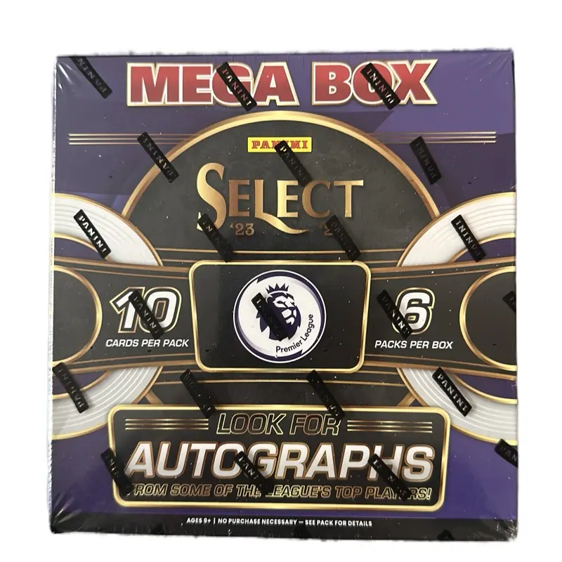 Panini Select 2023/24 Mega Box - 10 Cards Per Pack 6 Packs Per Box Look For Autographs From Top Players