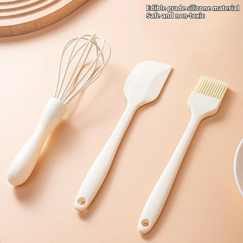 Product Introduction of Silicone Home Kitchen Gadgets Spatula Pastry Molds Utensils Measuring Tools & Scales Baking Air Fryer Pizza Cake Butter Egg BBQ Bakeware Scraper 0