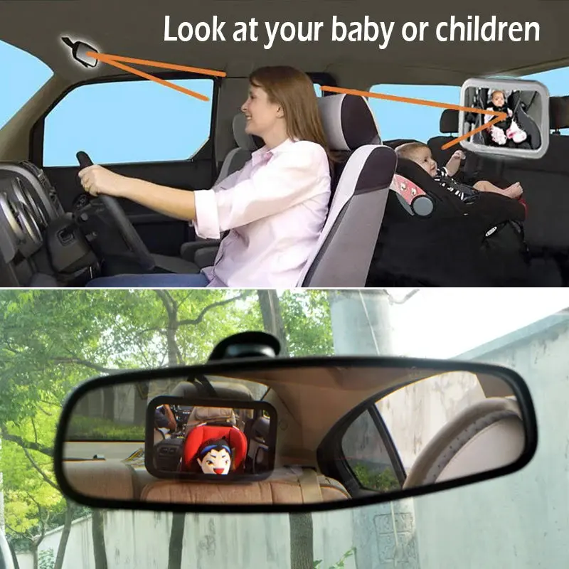 Adjustable Baby Car Mirror – Rearview Safety Monitor for Car Seat 2