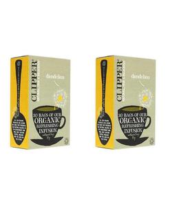 Clipper Organic Dandelion Tea Bags 20 Bags x 2 PACK