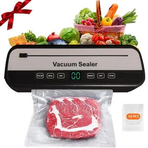 Vacuum Sealer Machine, 1 Count Household Vacuum Food Sealer with Vacuum Bag, Automatic Kitchen Food Storage Sealer, Kitchen Appliances