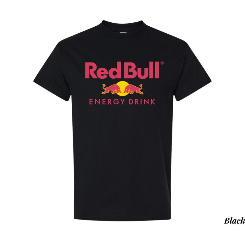 Red Bull T-shirt, Red Bull Logo Shirt, Soft Breathable Material, Perfect Gift for Men and Women, Everyday Relaxed Shirt 2