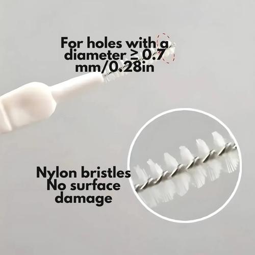 10pcs Shower Head Cleaning Brush Pore Gap Hole Anti-clogging Dredge Cleaner Tool 4