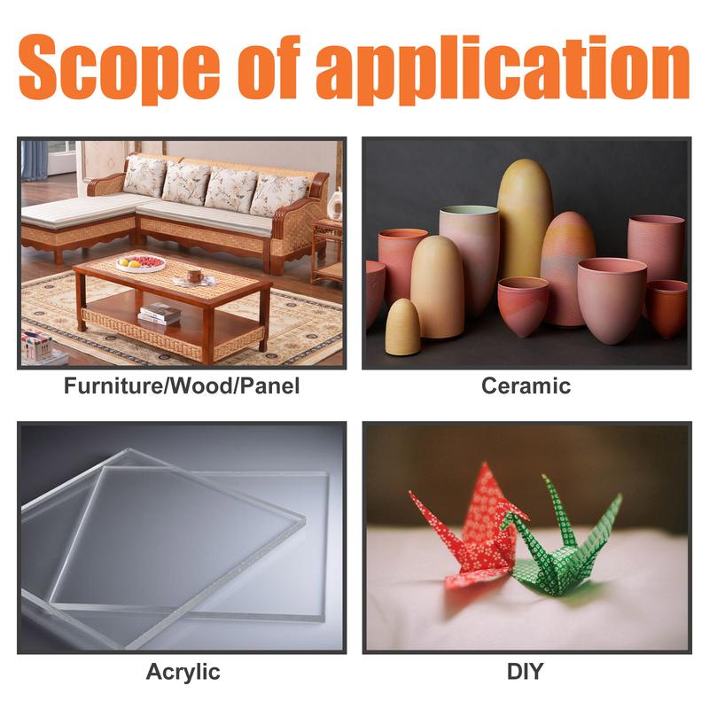 Product Introduction of Jue-Fish Multi-Functional Ceramic Waterproof Transparent Glue, Glass Wood Special Quick-Drying Glue Universal Glue 7