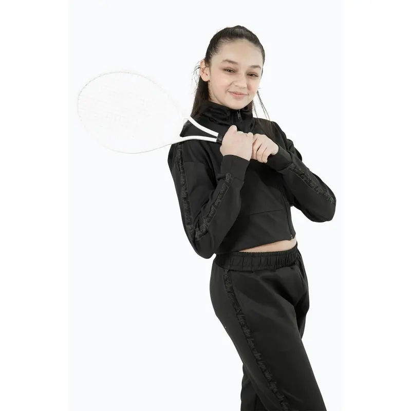 Hype Kids Sc Crp Track Jacket Outerwear Baby Cropped Hoodie Hooded Sweatshirt 6