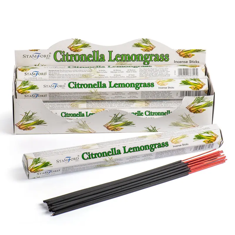 Citronella & Lemongrass Incense Sticks 0