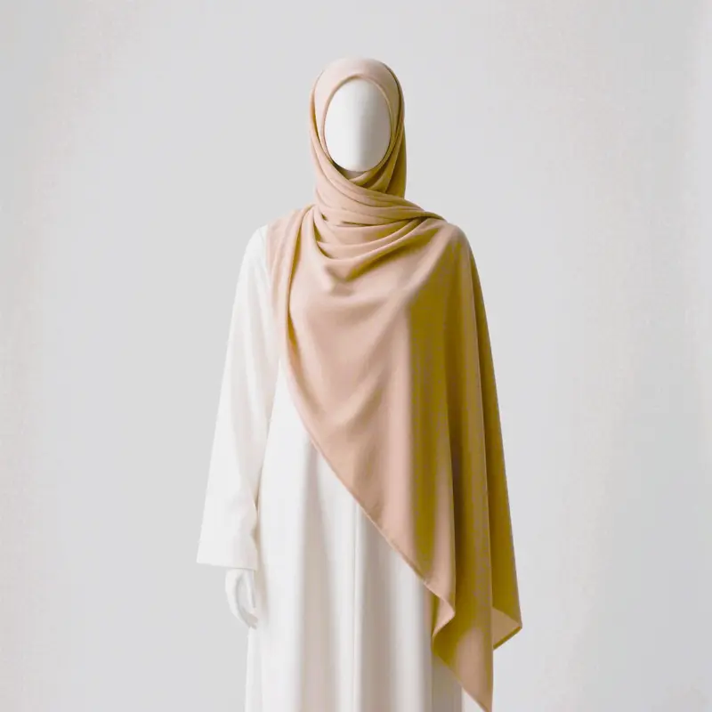 Yaqeen Jersey Hijab – Subtle Shine & Perfect Length 0